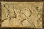 Pawiński Piotr - "Walka Amazonek z Grekami II (Partenon)"